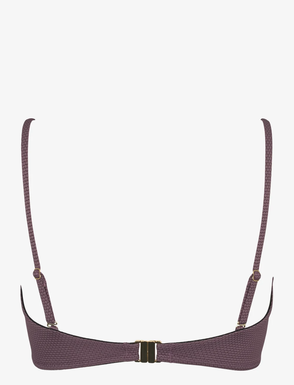 Missya - Nice bandeau jacquard - paelast bikiinide ülaosad - dusty mauve - 2