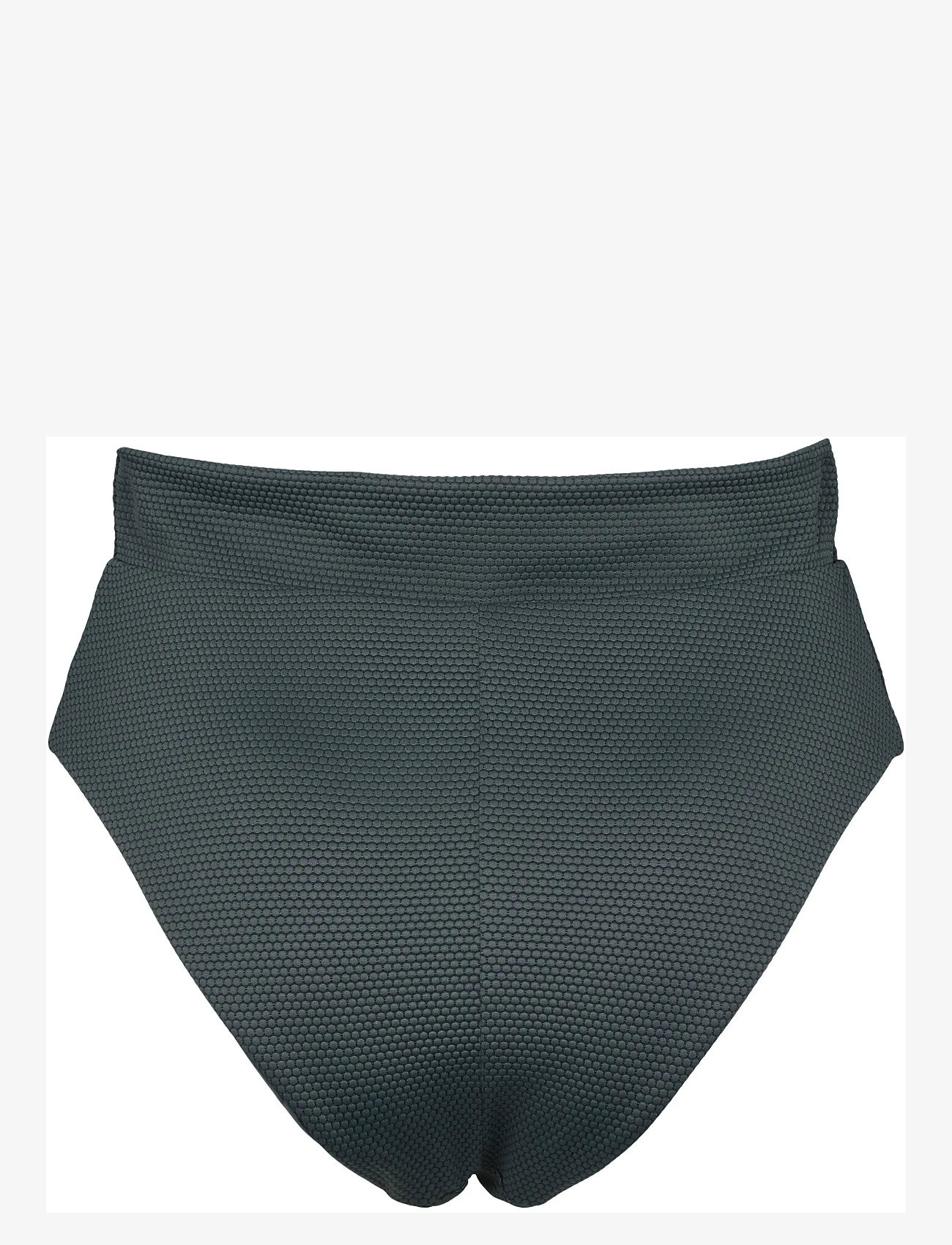 Missya - Nice high tai jacquard - bikinitrosor med hög midja - deep petrol - 1