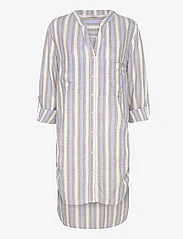 Missya - Verona beach shirt - rantavaatteet - blue/ivory stripes - 2