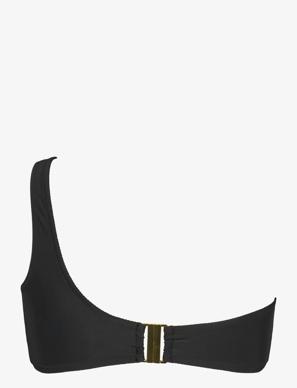 Missya - Miami top one shoulder - bandeaubikinier - black/gold - 1