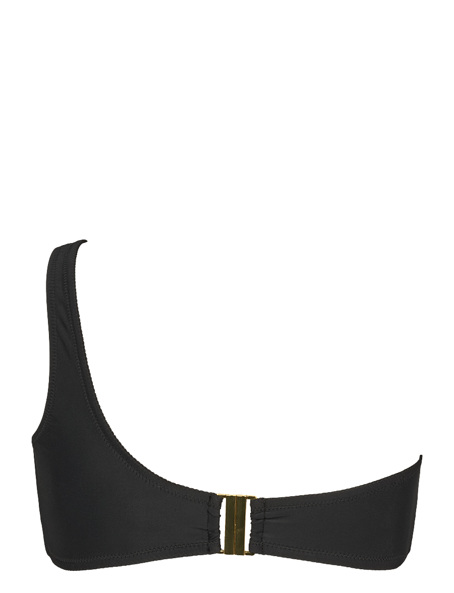 Missya - Miami top one shoulder - bandeau-bikini-oberteile - black/gold - 1