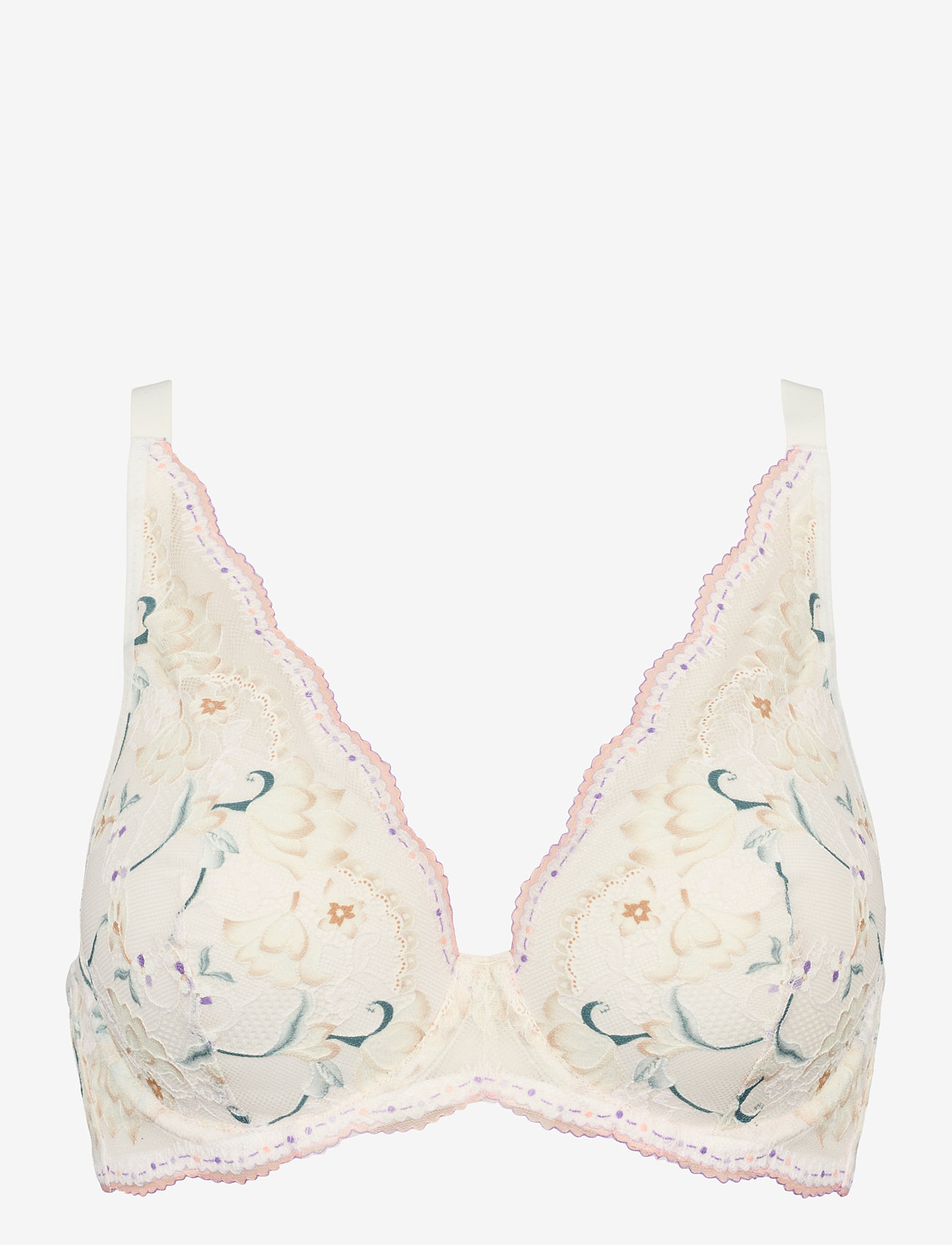 Missya - Milla bra fill - bügellose bhs - ivory w rose - 1