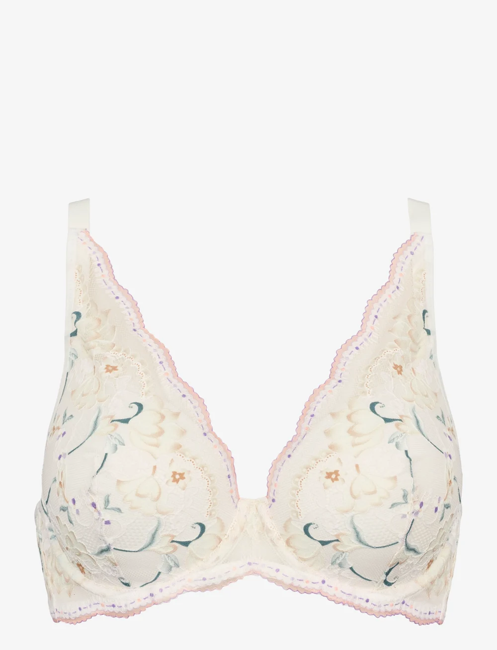 Missya - Milla bra fill - traadiga rinnahoidjad - ivory w rose - 1
