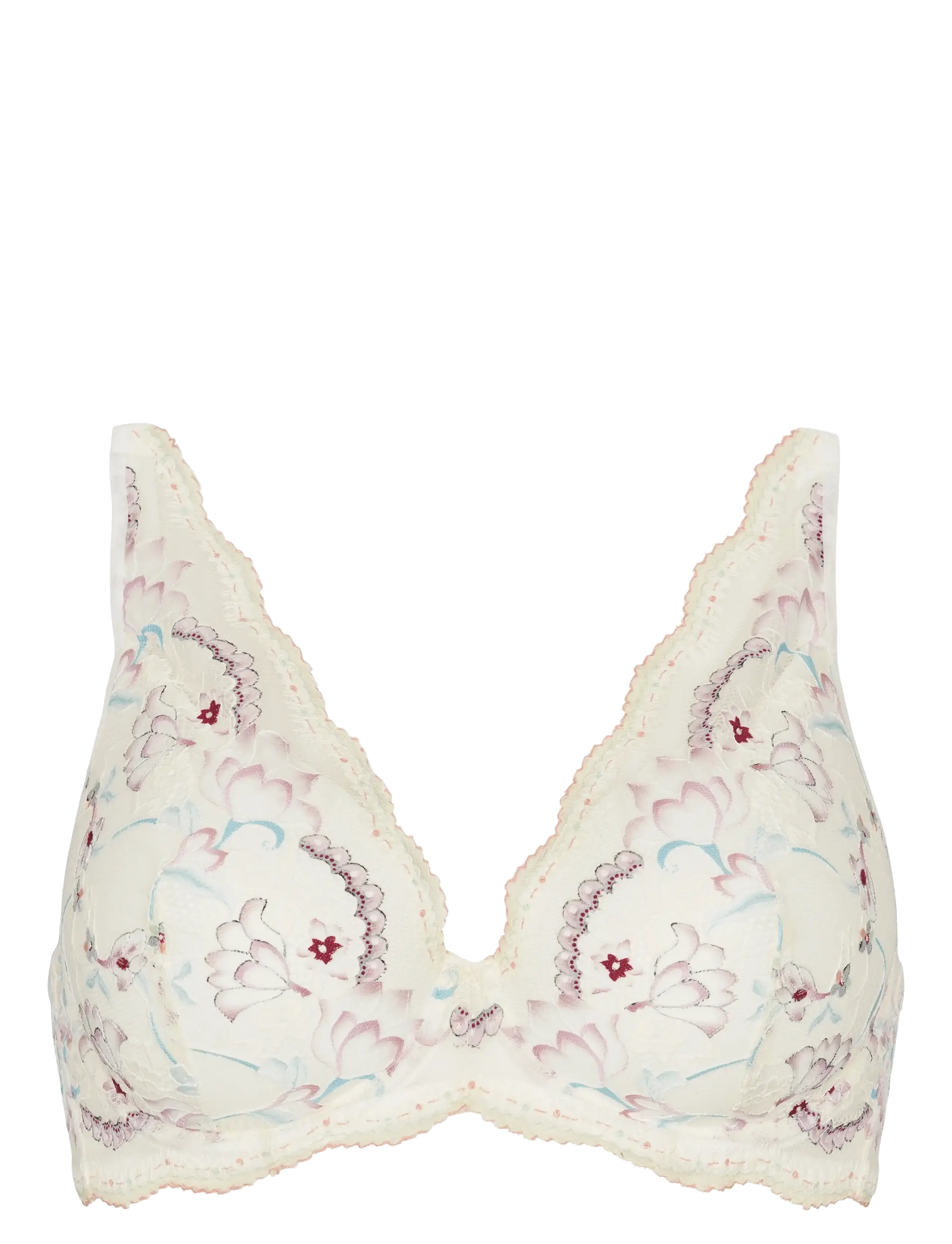 Missya Milla bra fill - Push up BH'er - WINE / white
