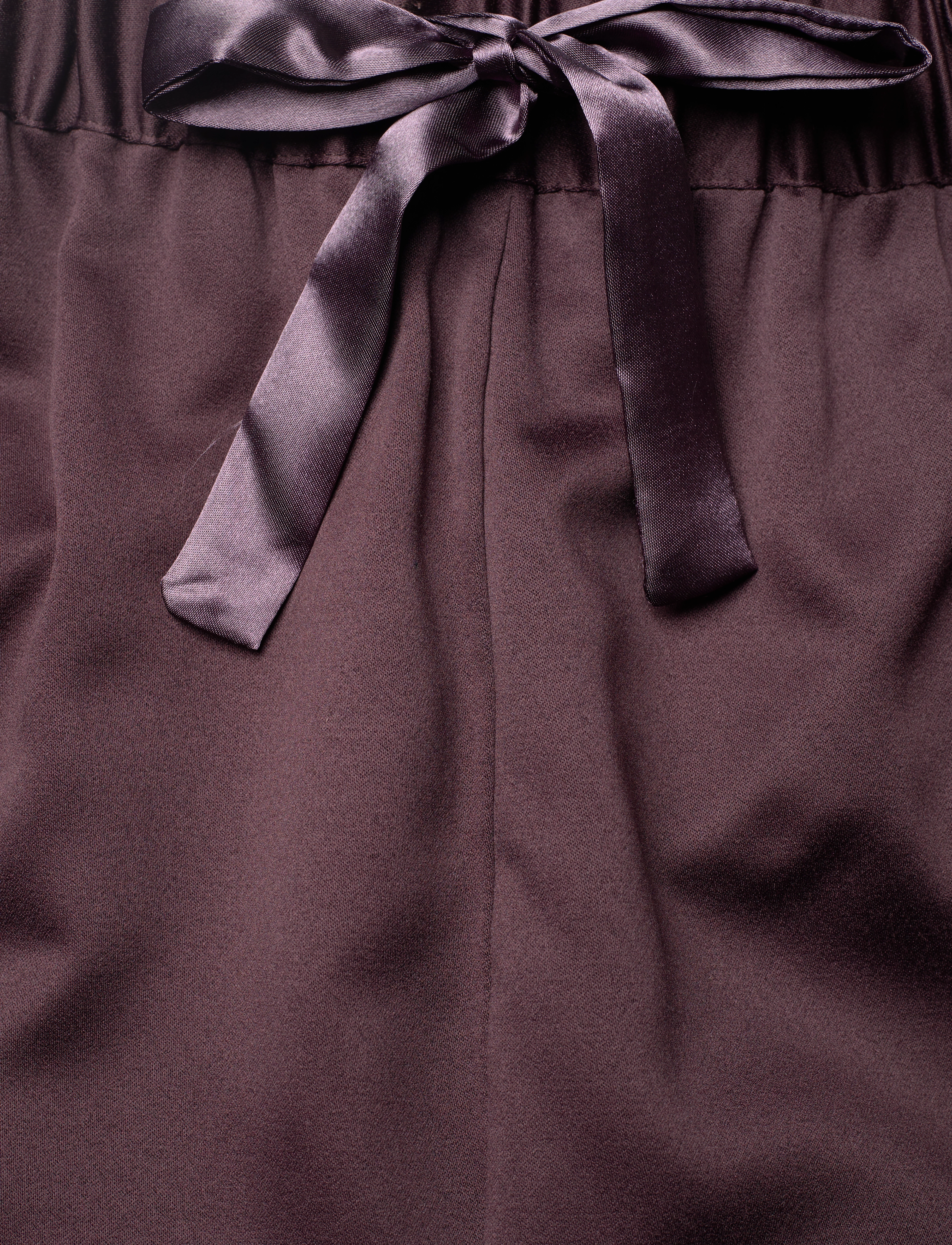 Missya - Leo sateen pyjamas - pyjamas - dark brown - 5