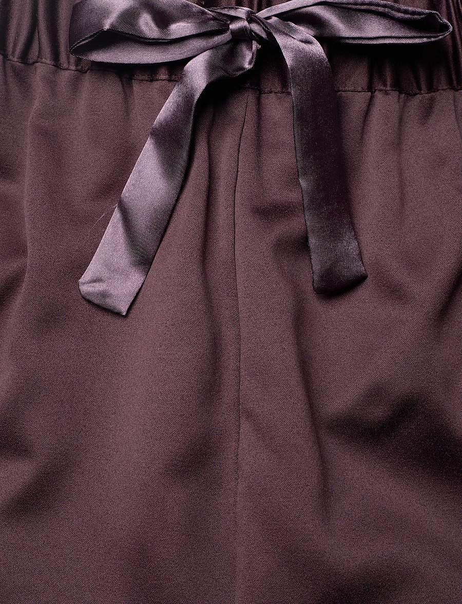 Missya - Leo sateen pyjamas - pyjamas - dark brown - 5