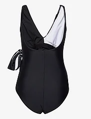 Missya - Monaco 3 colour swimsuit - badedrakter - black/white - 1