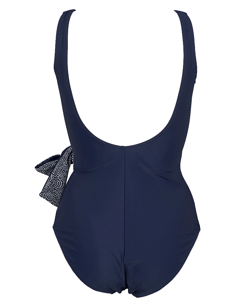 Missya - Monaco swimsuit AOP - badeanzüge - navy - 1