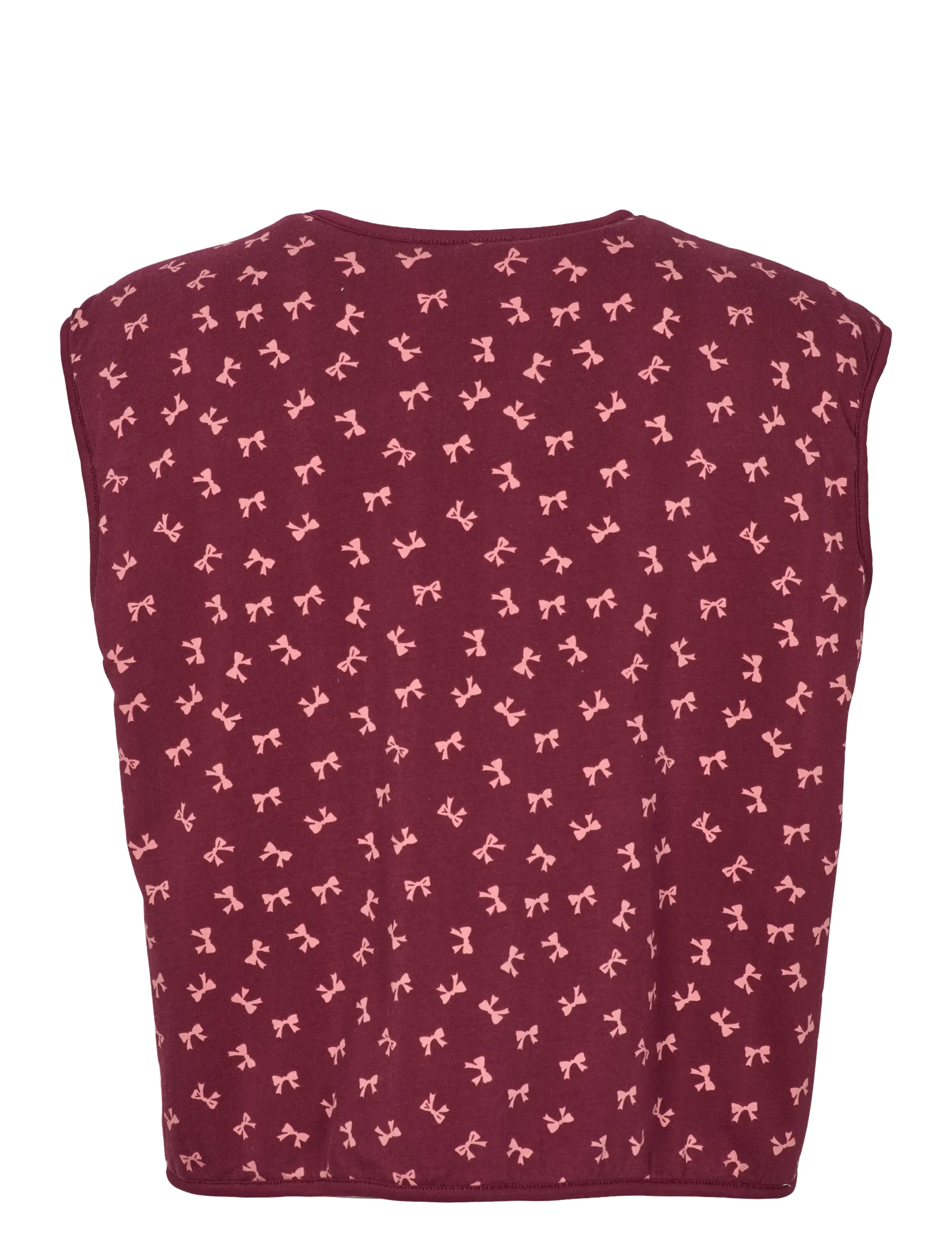 Missya - Teddy waistcoat - fleece & teddy vests - windsor wine - 3