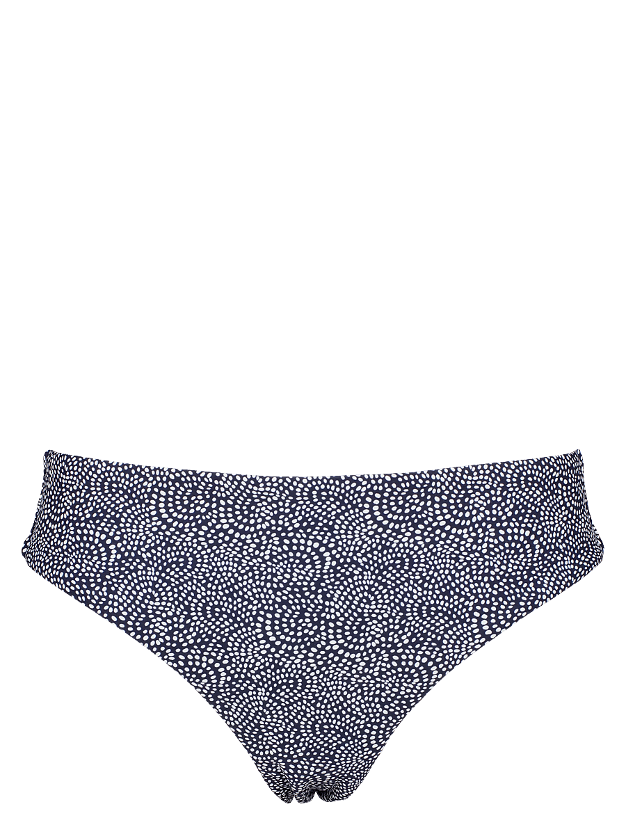 Missya - Aaliyah tai AOP - bas de maillot - navy - 0