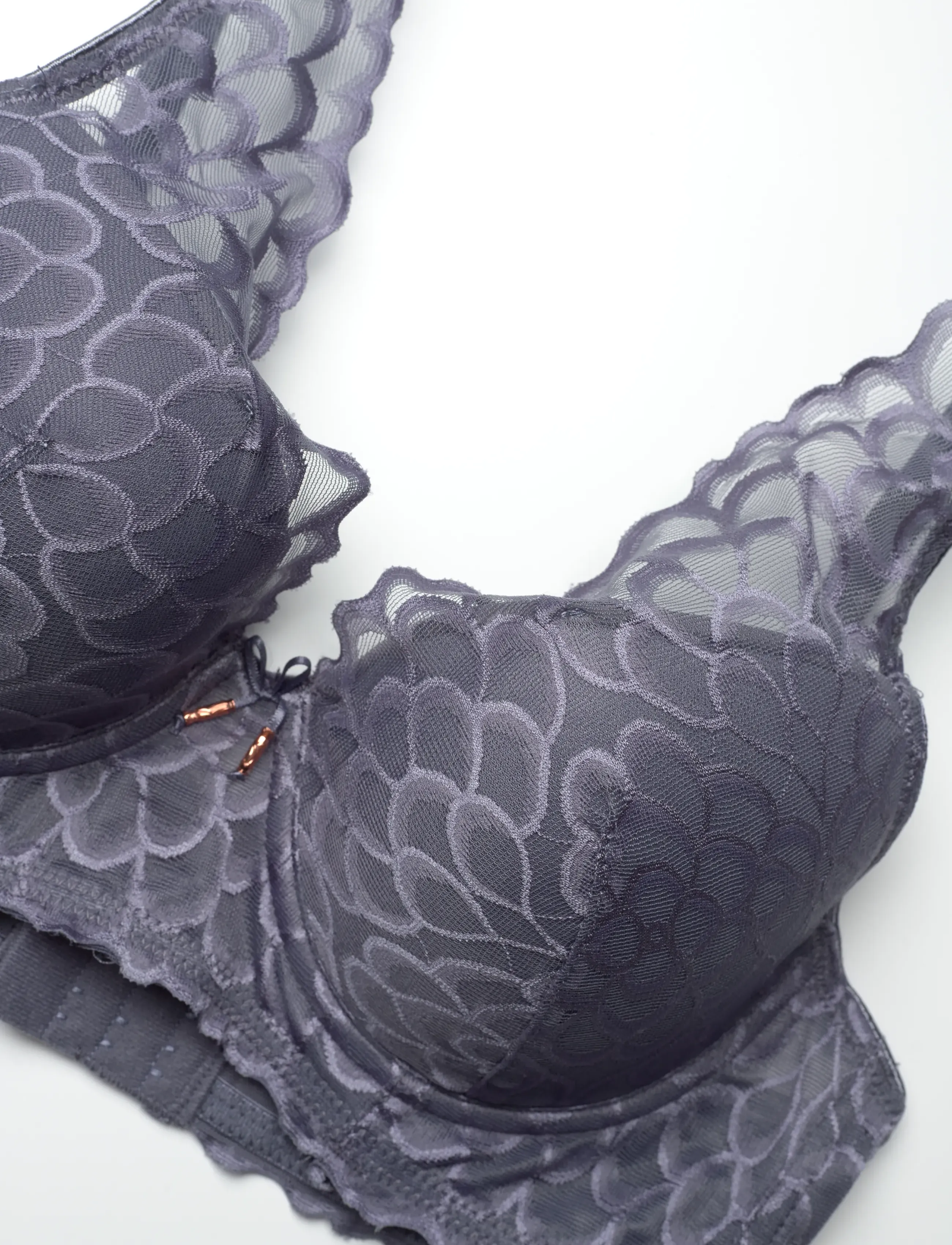 Missya - Leia bra fill - krūšturi ar stīpiņām - grisaille grey - 3