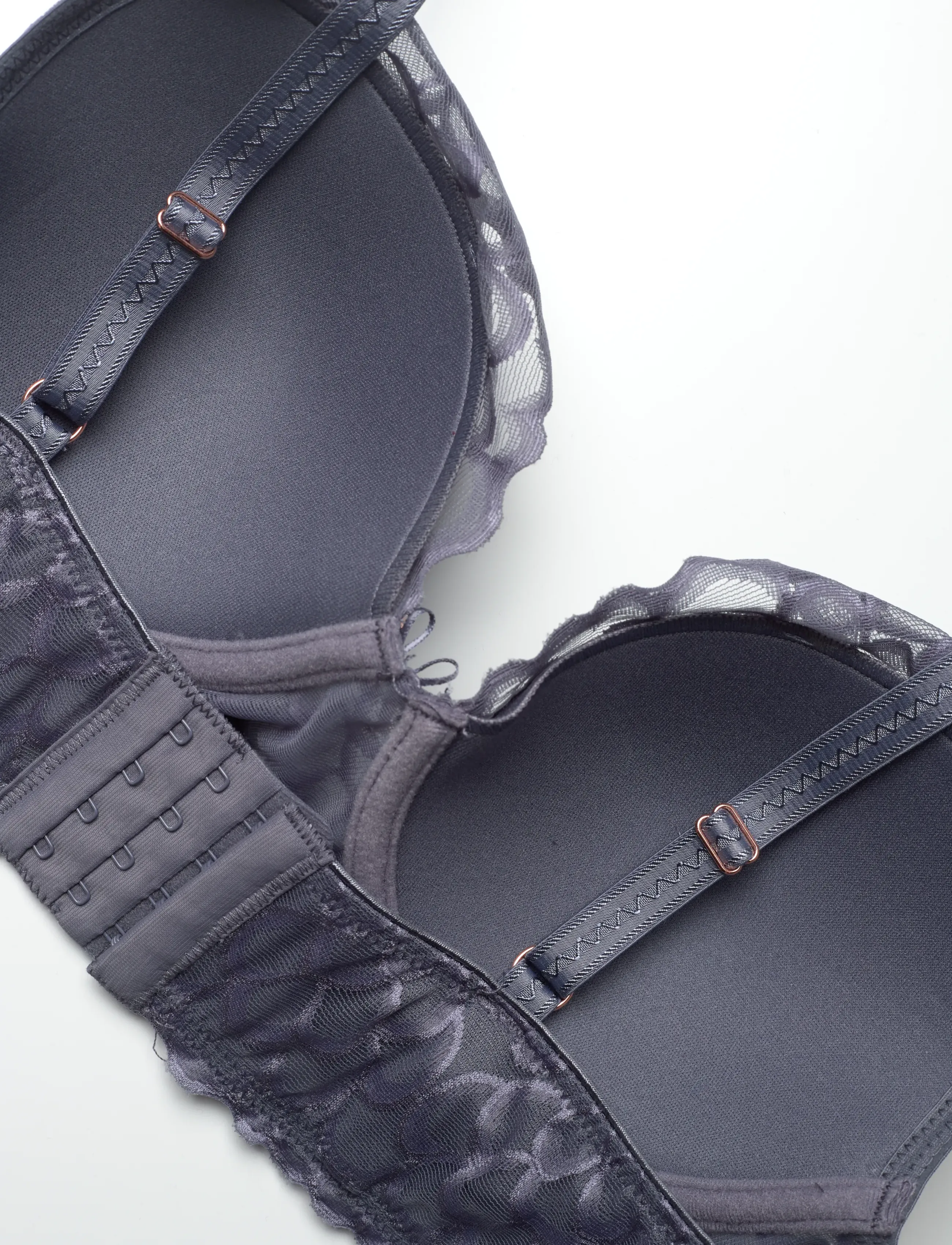 Missya - Leia bra fill - krūšturi ar stīpiņām - grisaille grey - 4