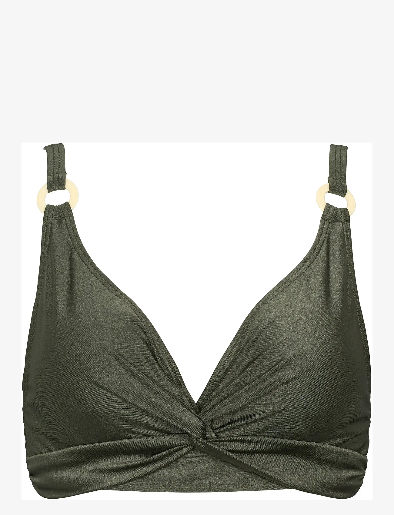 Missya - Lucca top solid - kolmnurksed bikiinide ülaosad - riffle green - 1