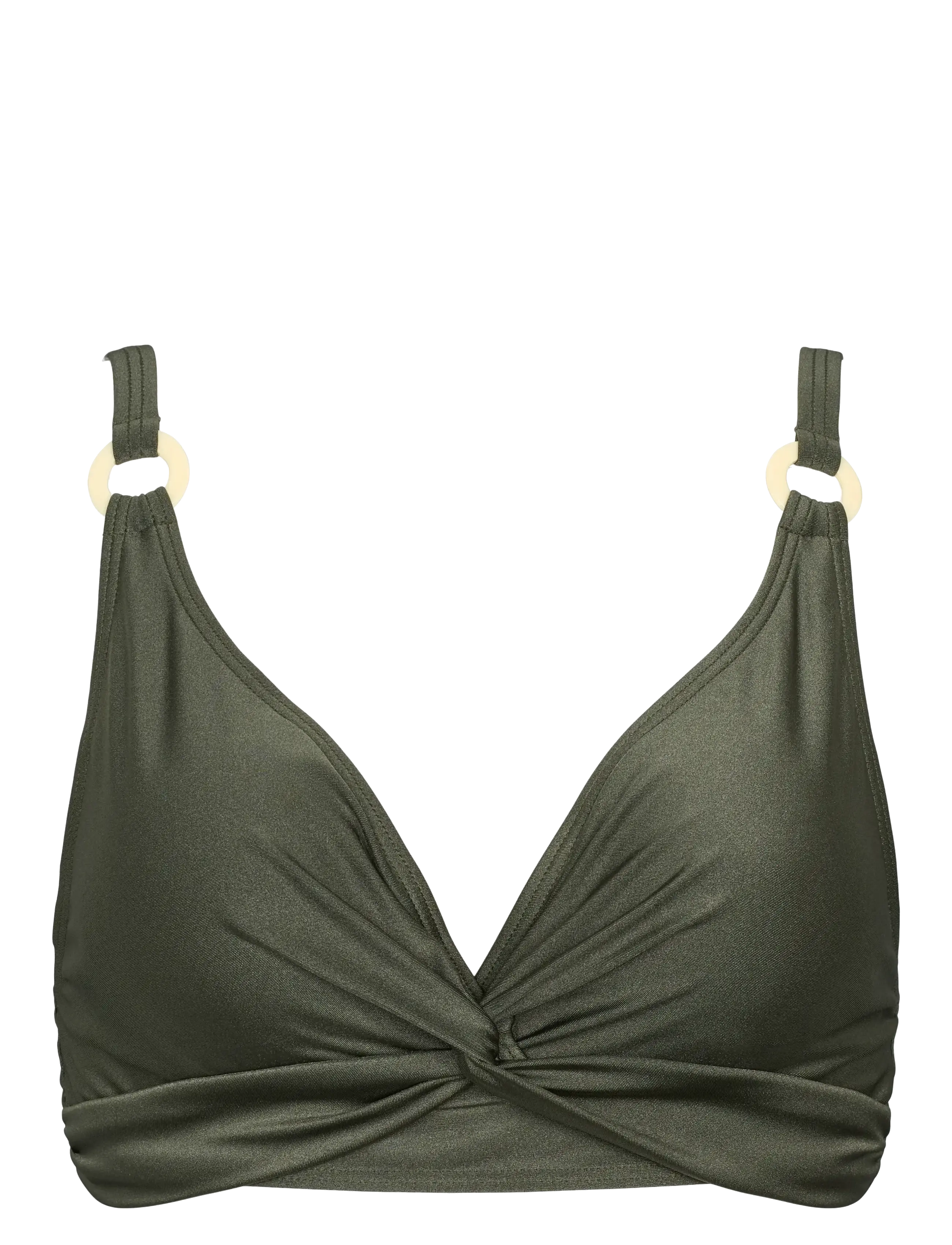 Missya Lucca top solid - Bademode - RIFFLE GREEN / khaki/green