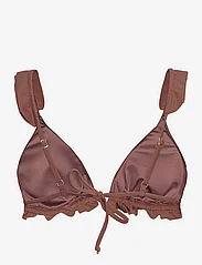Missya - Saint Tropez top - triangle bikinis - brown - 2