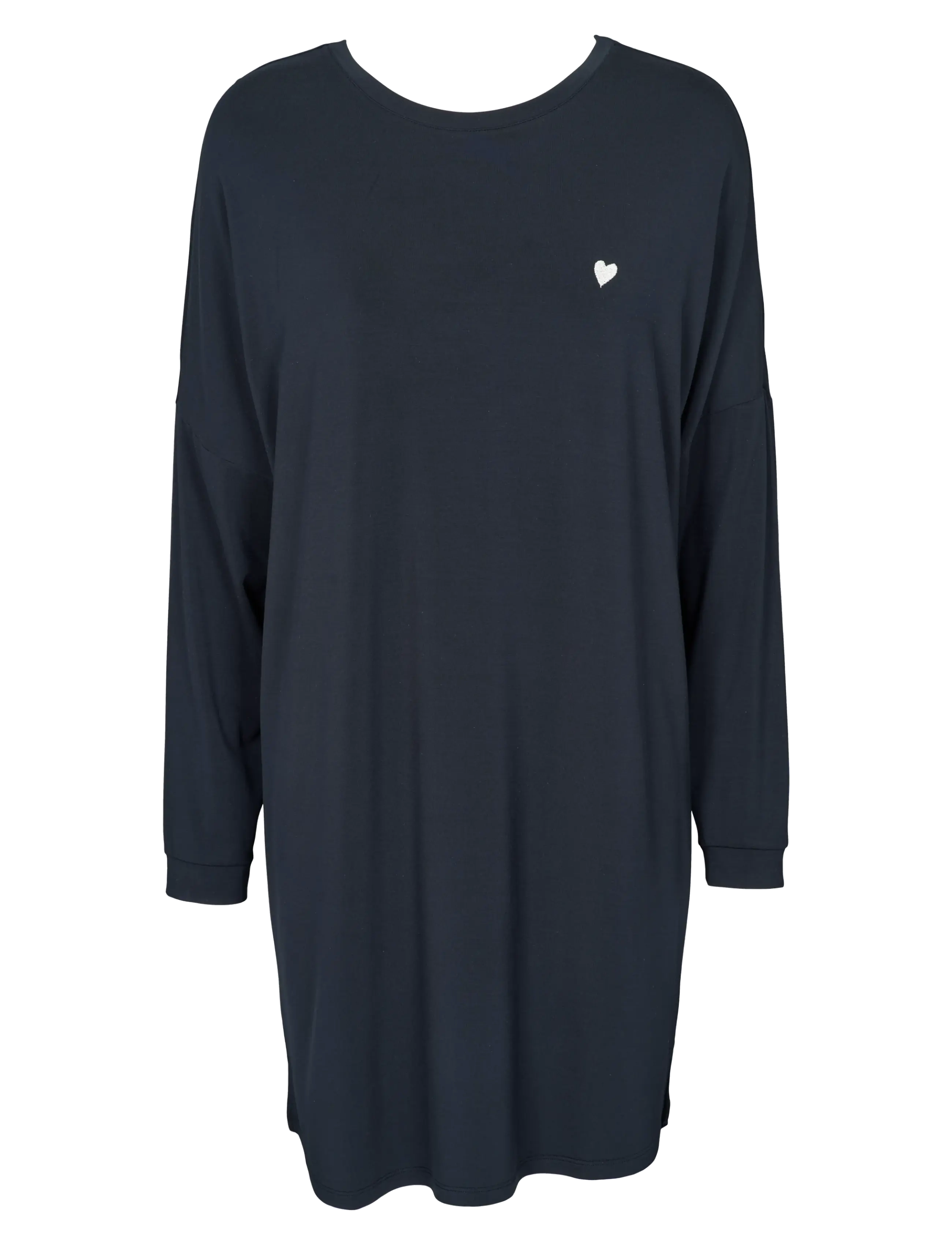 Missya Softness LS night dress - Lingerie - BLUEBERRY BLUE / navy