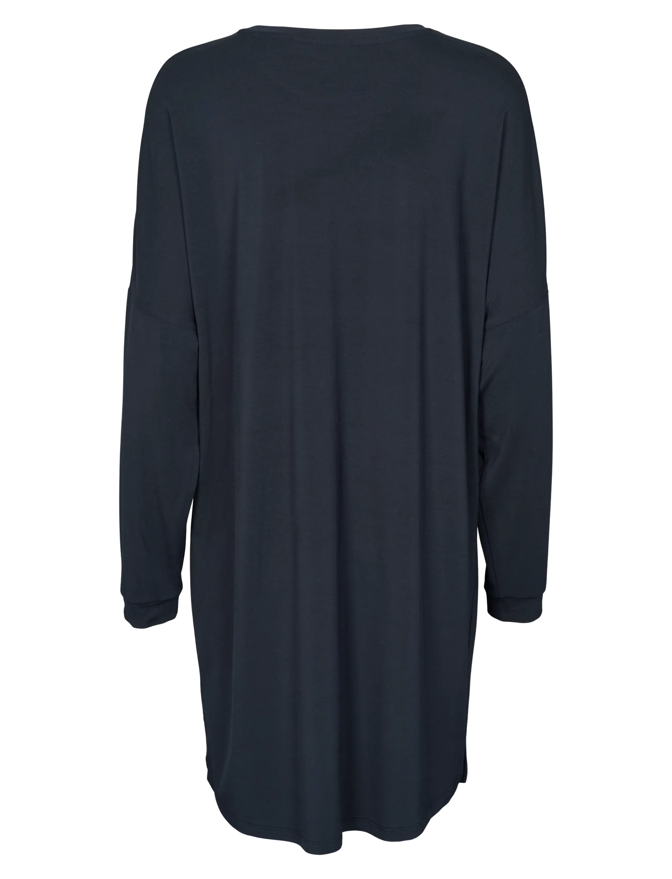 Missya - Softness LS night dress - nightdresses - blueberry blue - 1