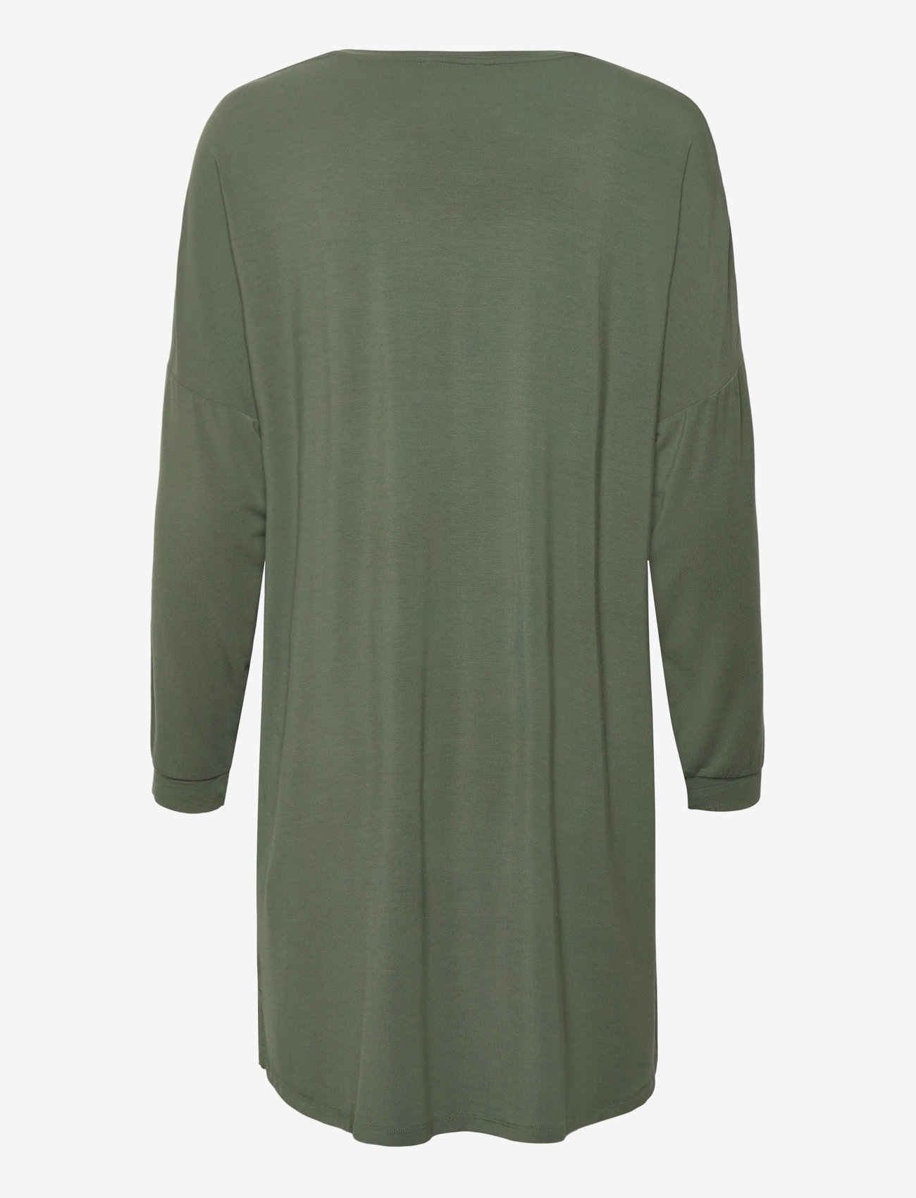 Missya - Softness LS nightshirt - natkjoler - dusty green - 1