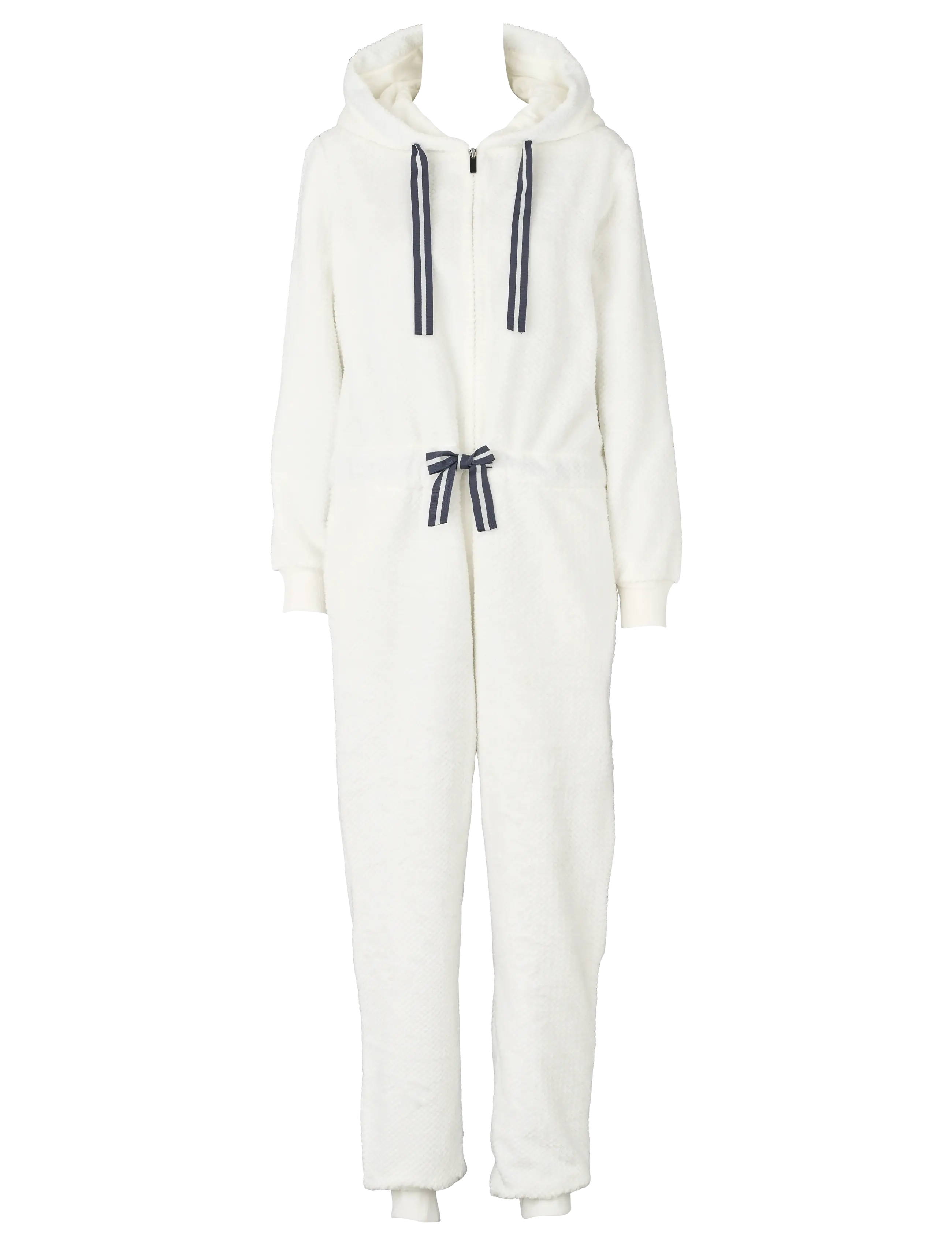 MISSYA Teddy Jumpsuit Weiß - S - Damen