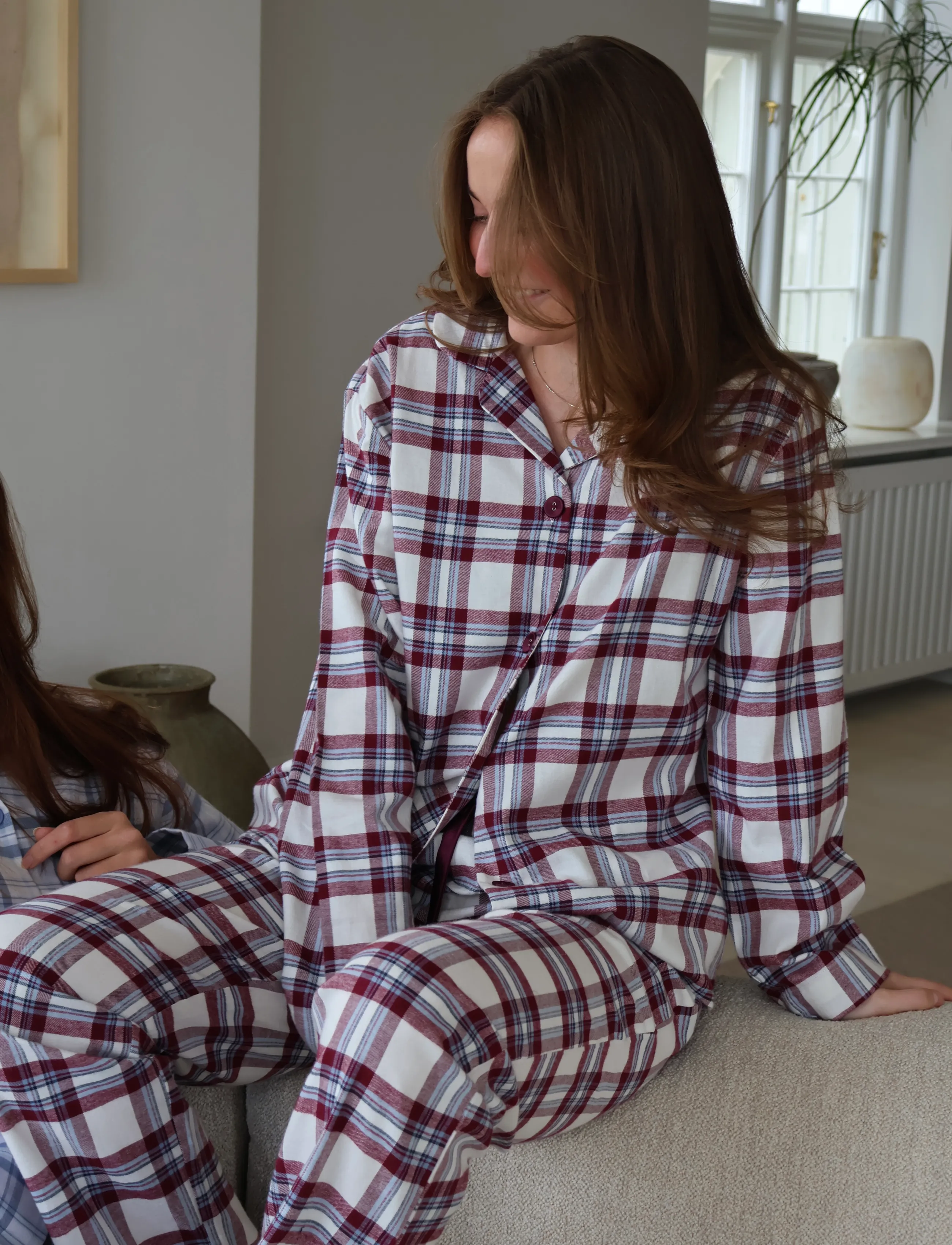 Check Flannel Night Pants