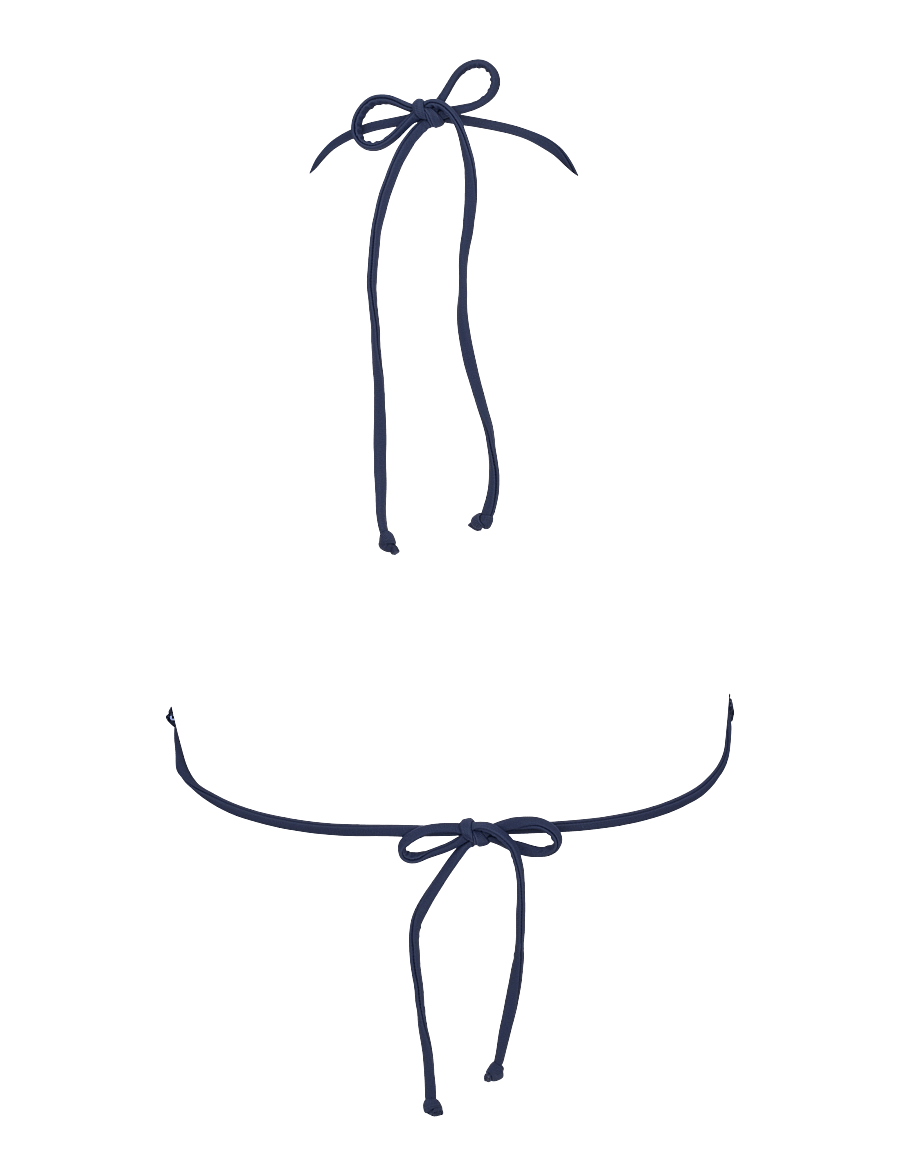 Missya - California triangle - dreieck-bikini-oberteile - night blue - 2