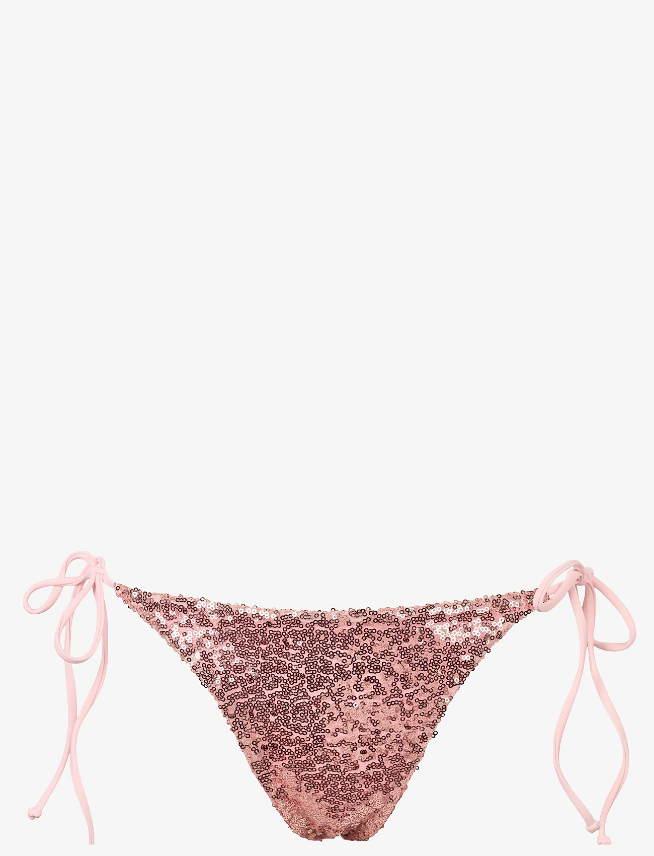 Missya - California tai cord - side tie bikinis - rose blush - 0