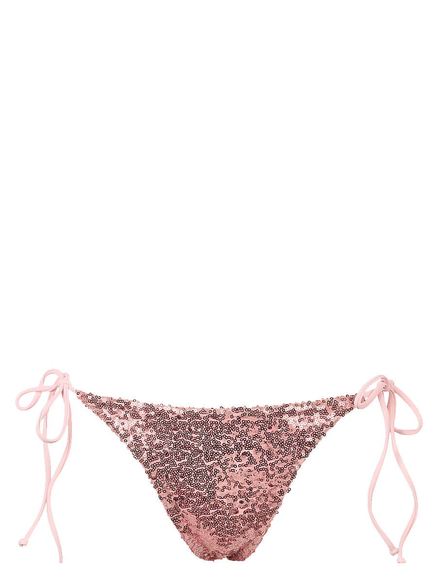 Missya - California tai cord - side tie bikinier - rose blush - 0