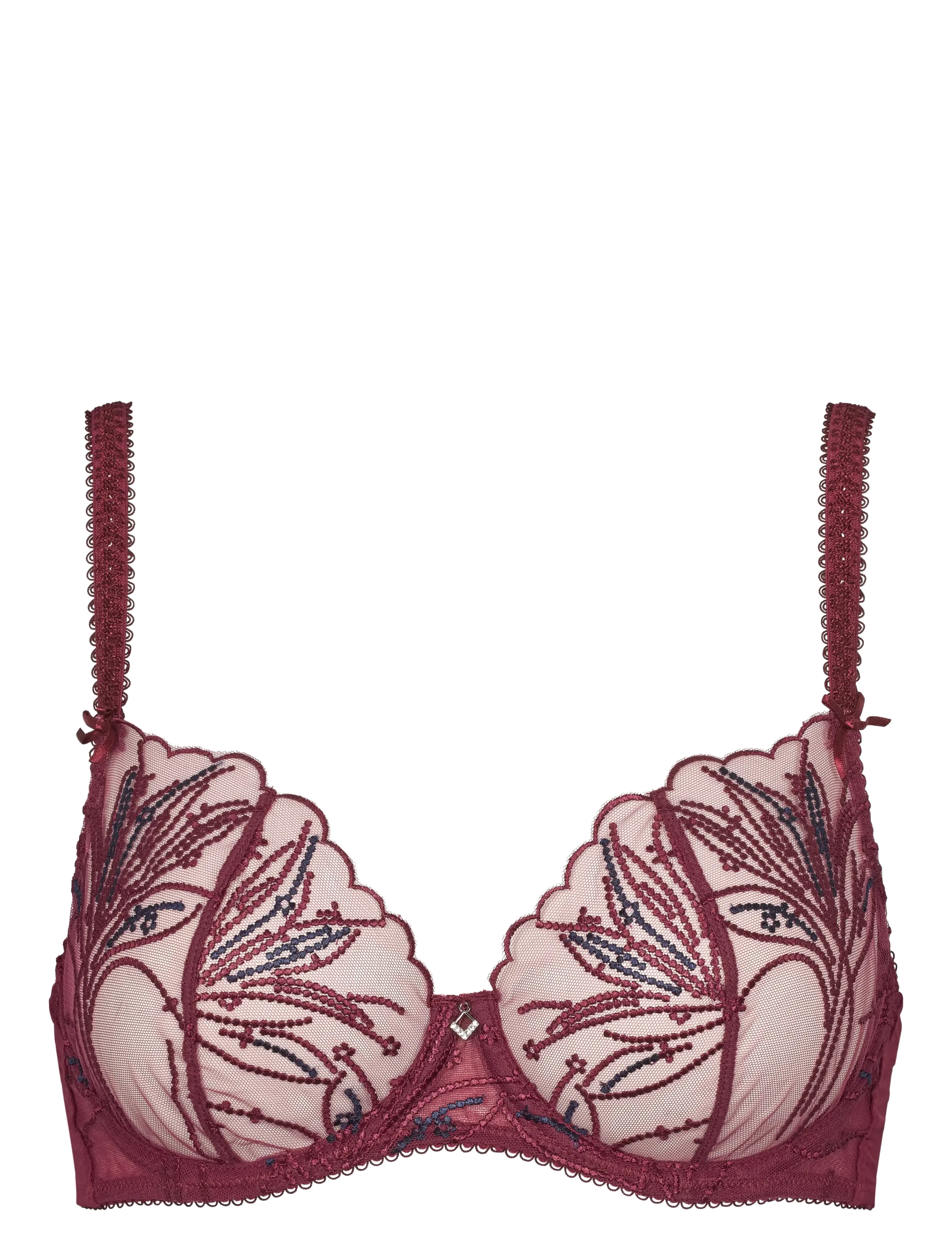 Missya Emily wire bra - Missya - WINDSOR WINE / burgundy