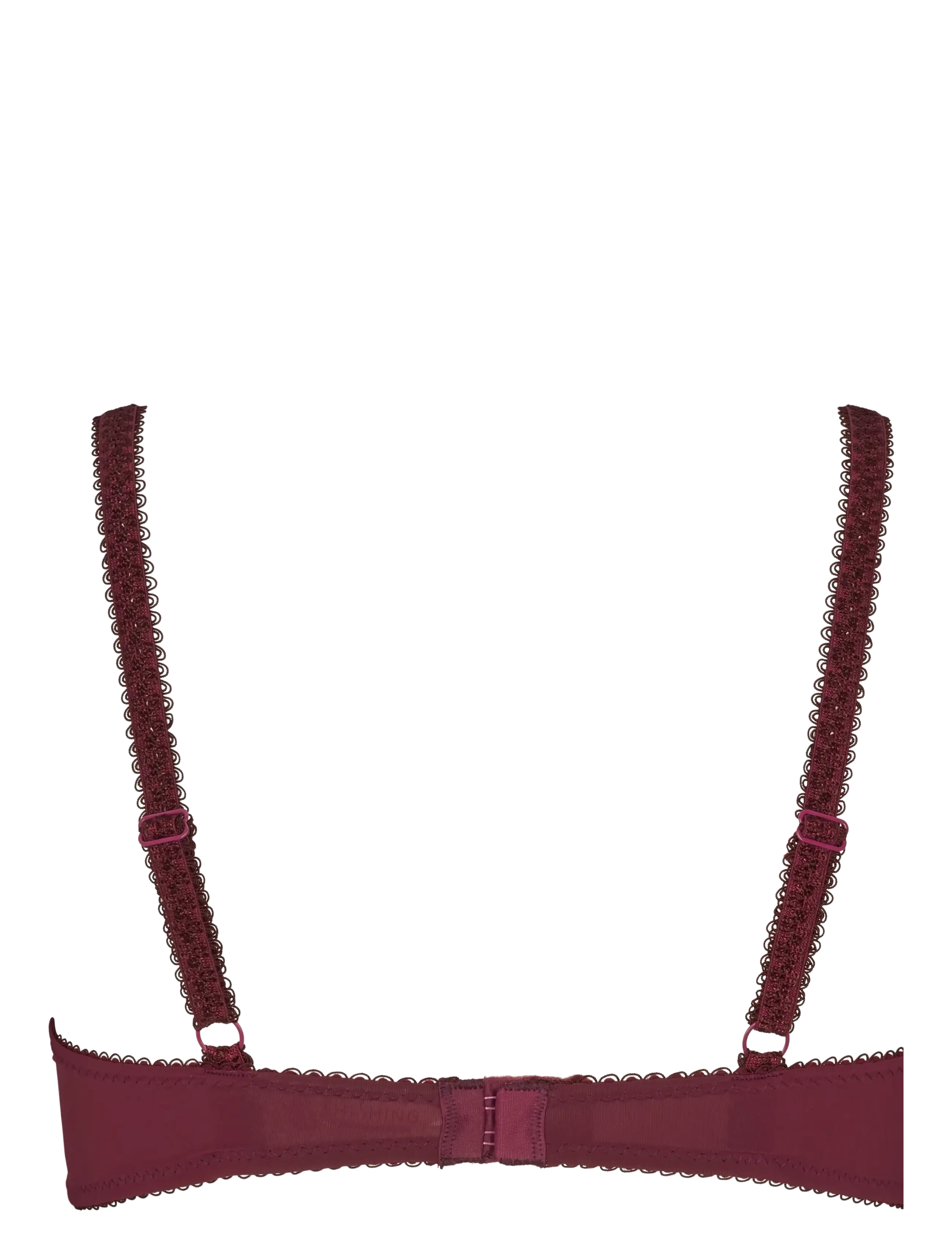 Missya - Emily wire bra - traadiga rinnahoidjad - wine - 2