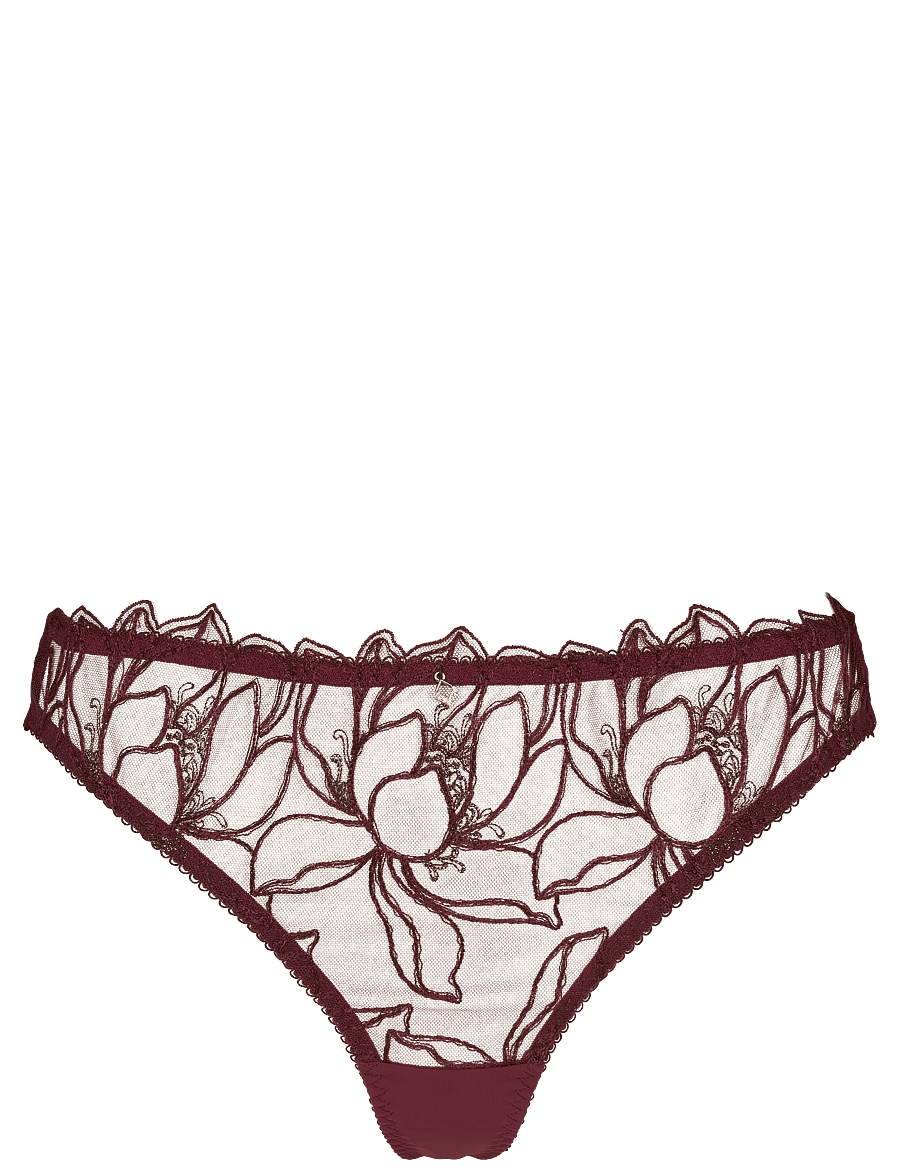 Missya - Emily string - brazilian trusser - wine - 1