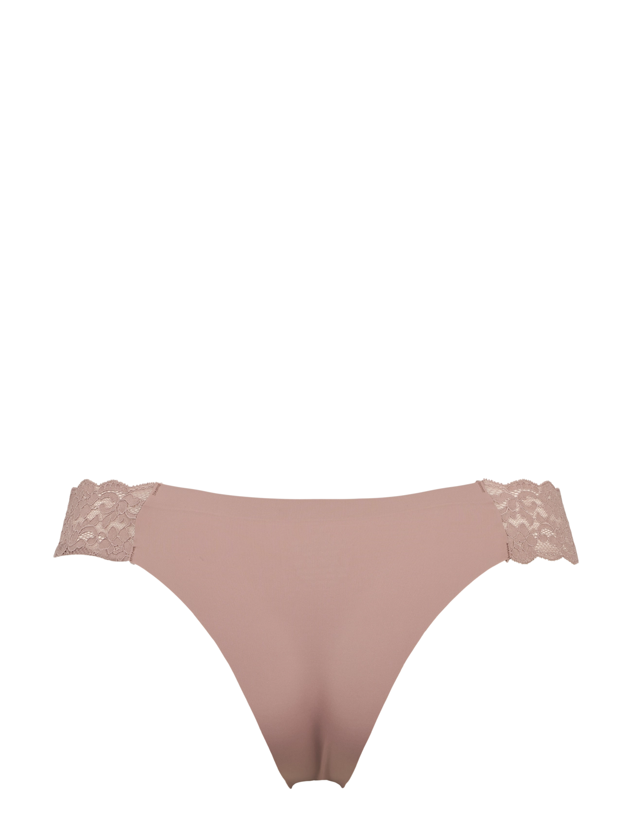 Missya - Seamless string w lace on side 3-pack - seamless trusser - dusty rose - 2