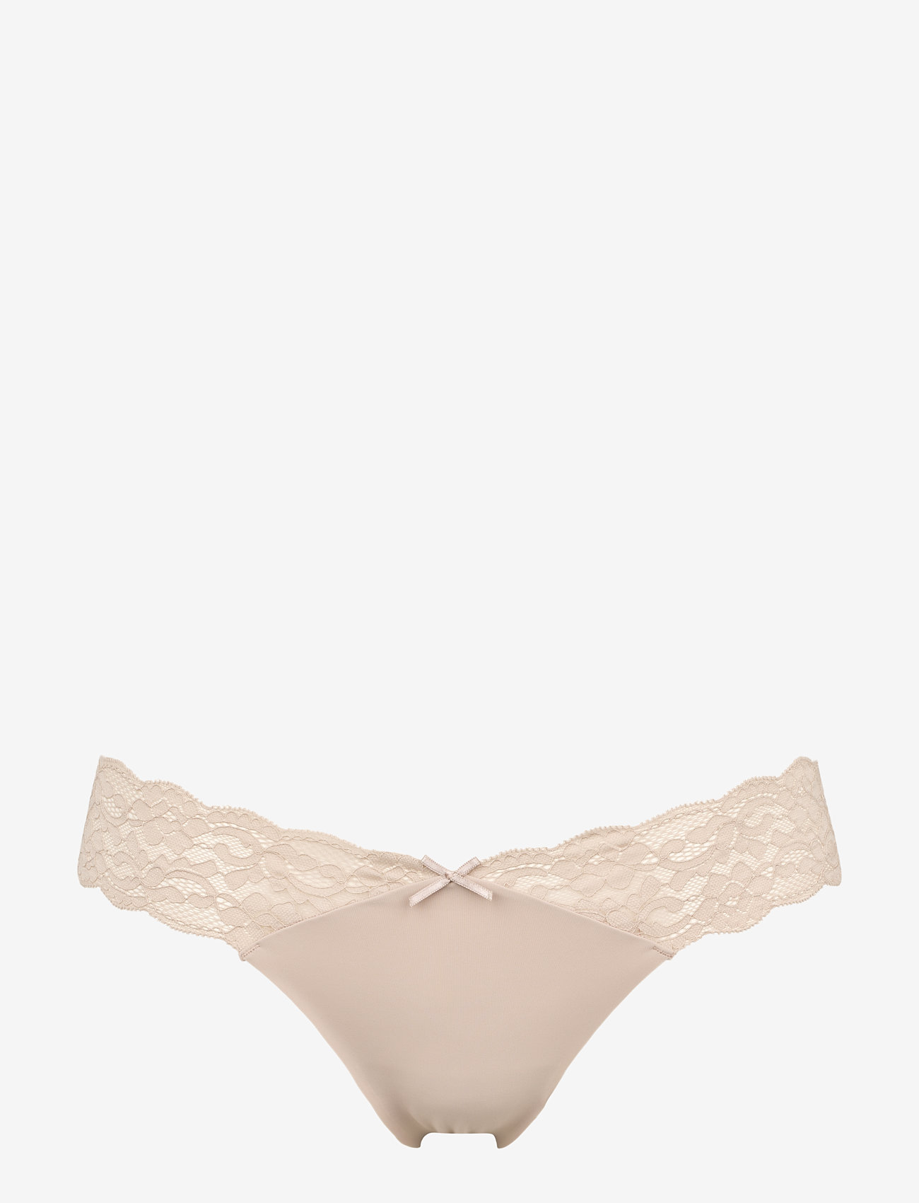 Missya - Seamless string w lace on side 3-pack - nahtlose slips - dusty rose - 3