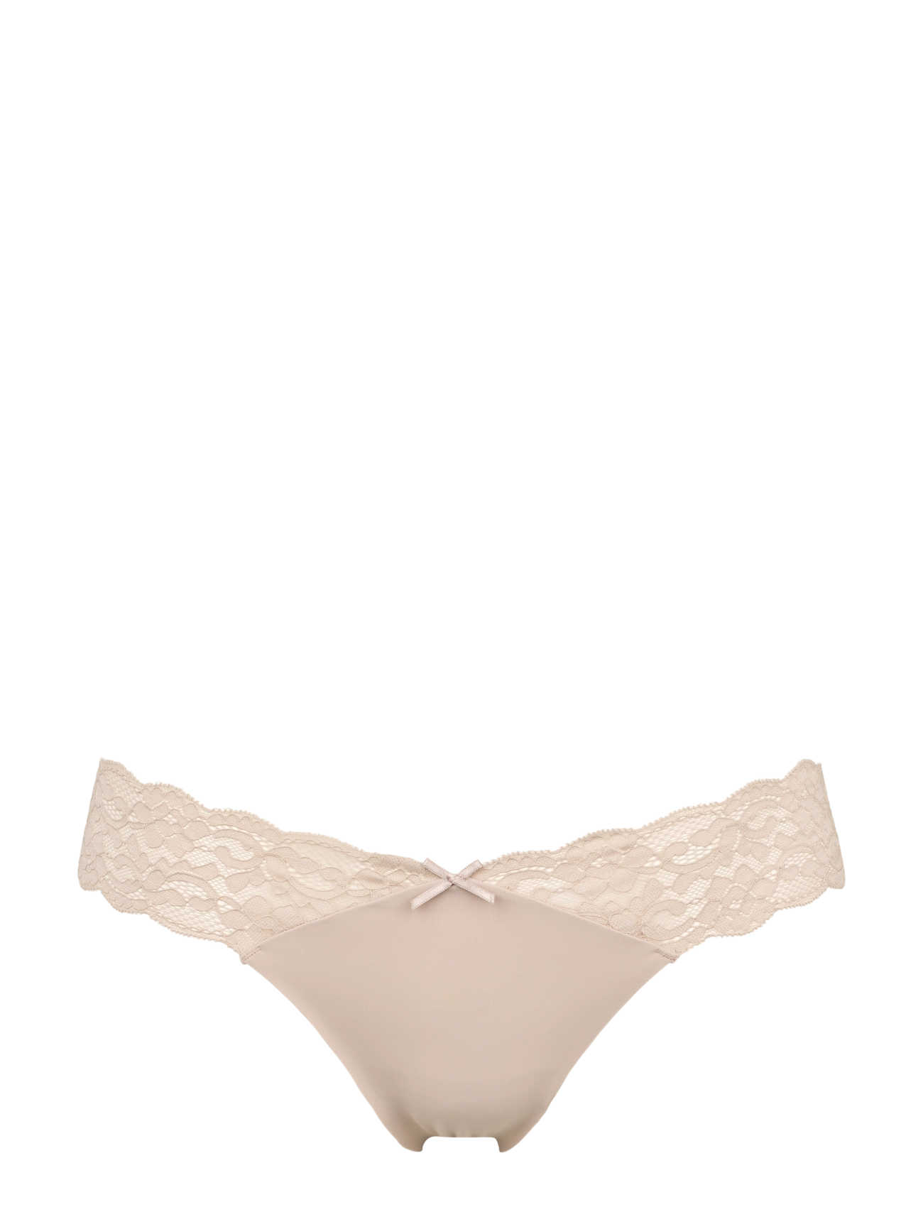 Missya - Seamless string w lace on side 3-pack - seamless trusser - dusty rose - 3