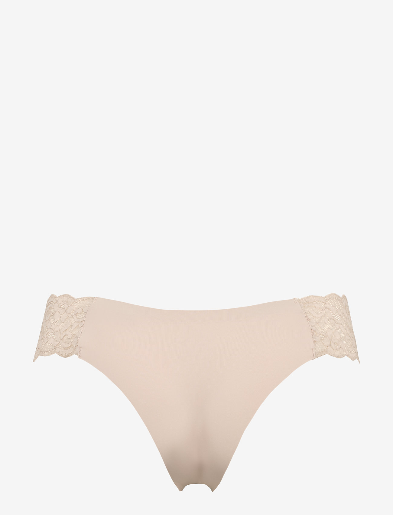 Missya - Seamless string w lace on side 3-pack - nahtlose slips - dusty rose - 4