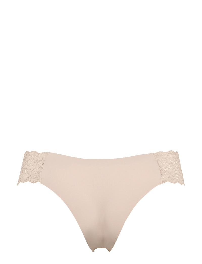 Missya - Seamless string w lace on side 3-pack - nahtlose slips - dusty rose - 4