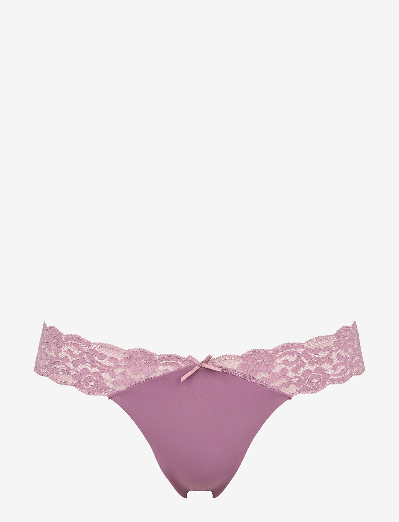 Missya - Seamless string w lace on side 3-pack - nahtlose slips - dusty rose - 5