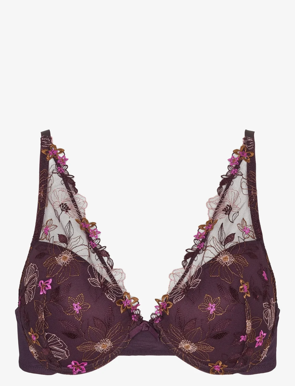 Missya - Malou bra fill - bøjle-bh’er - wine - 1