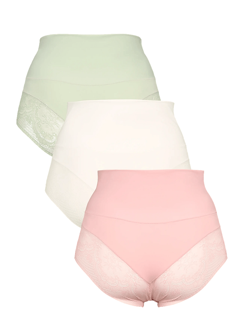 Missya - Seamless tai light shape 3-pack - slips - dusty green - 1
