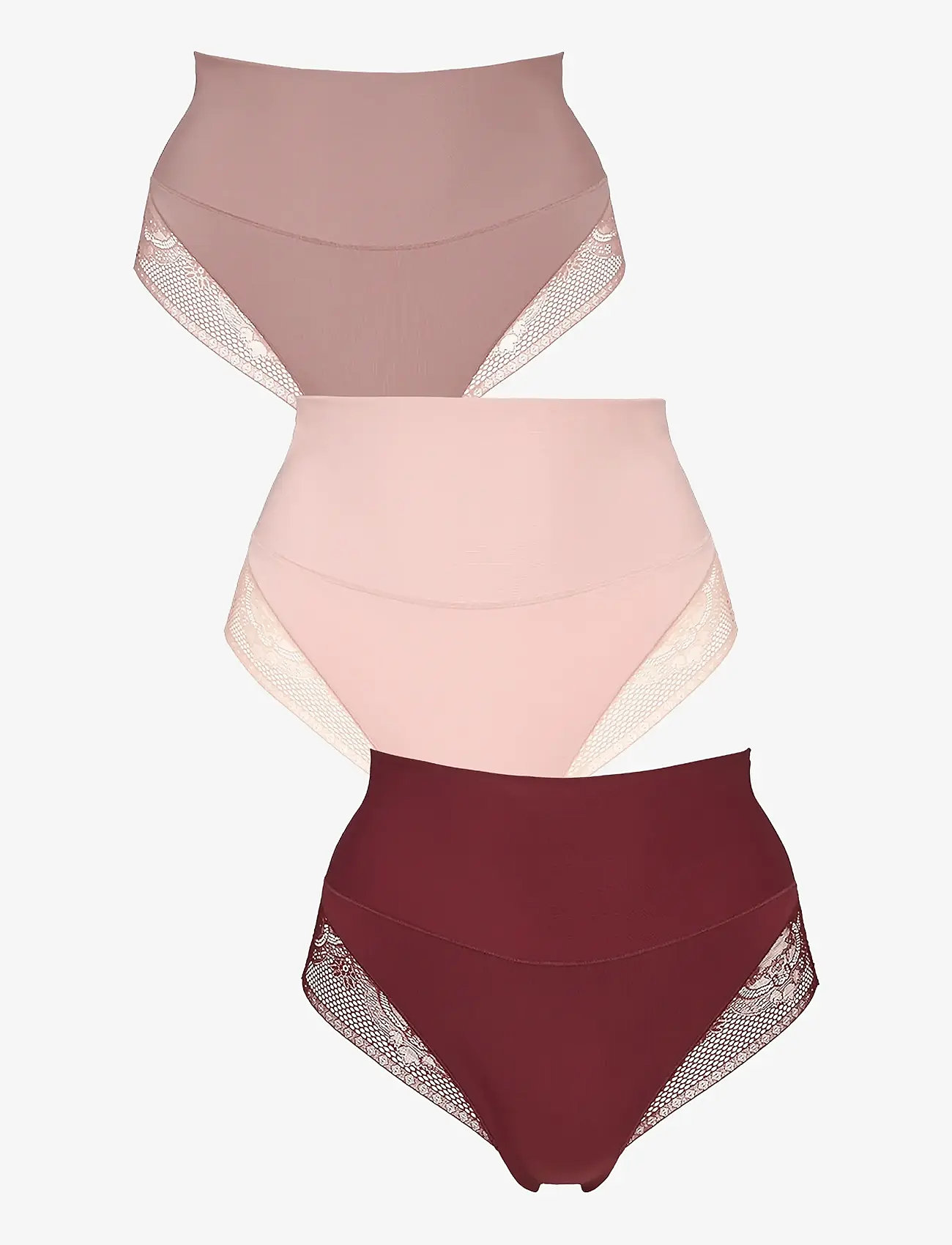 Missya - Seamless string light shape 3-pack - seamless panties - autumn leaf - 0