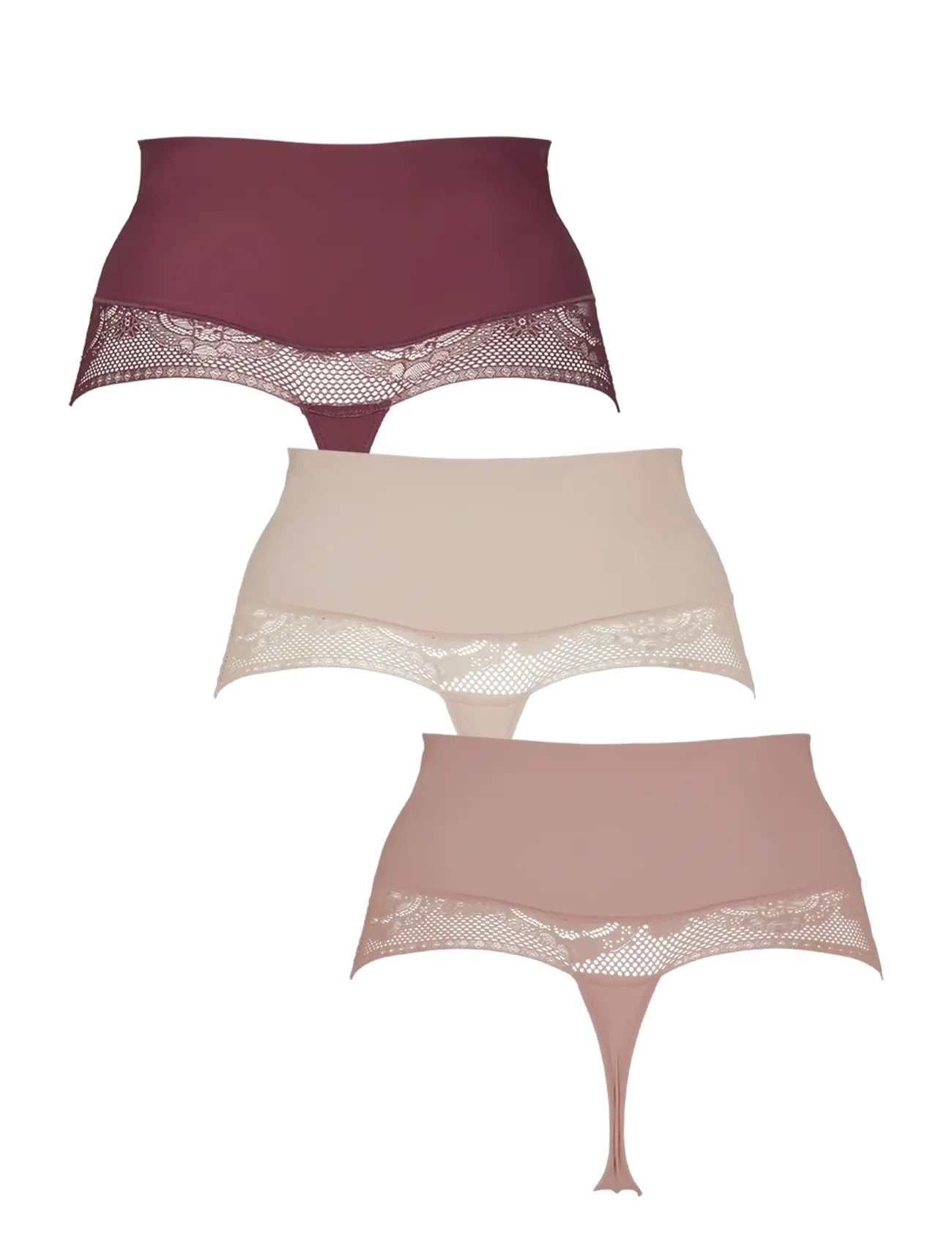Missya - Seamless string light shape 3-pack - thongs - windsor wine - 2