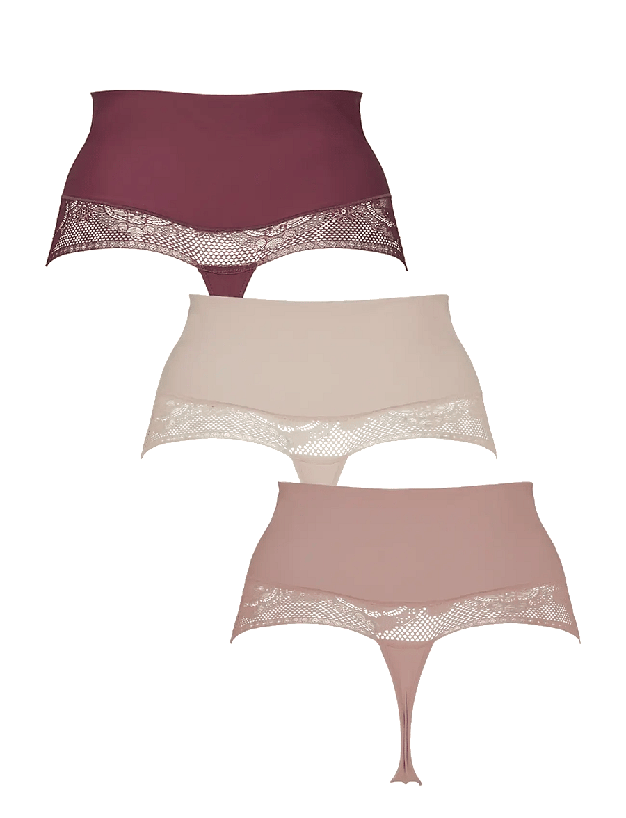 Missya - Seamless string light shape 3-pack - thongs - windsor wine - 2