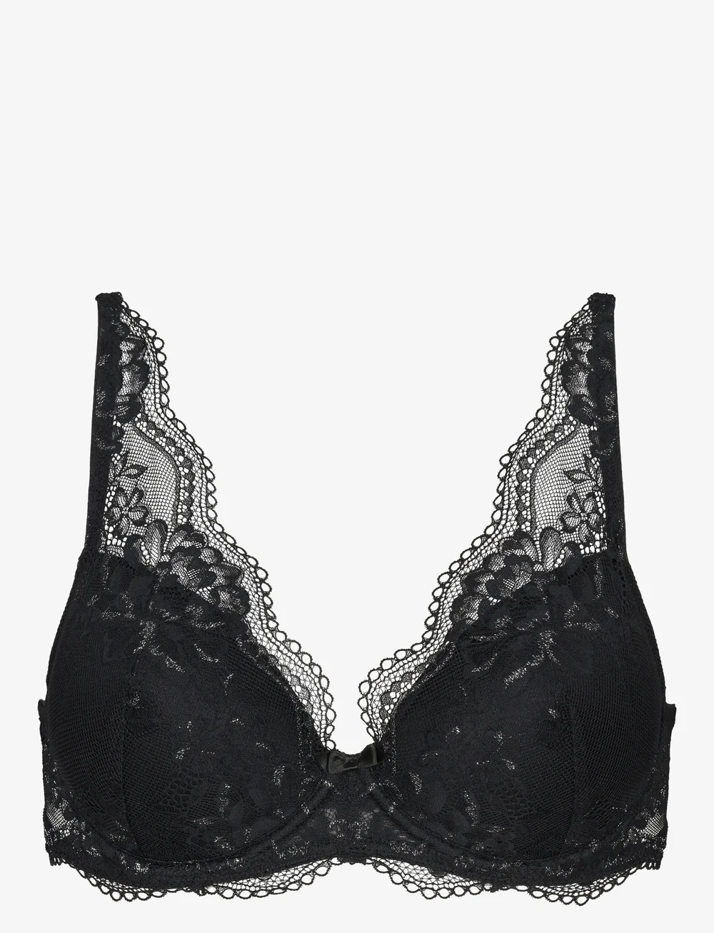 Missya - Tanya bra fill lurex - krūšturi ar dziļu izgriezumu - black w silver lurex - 1