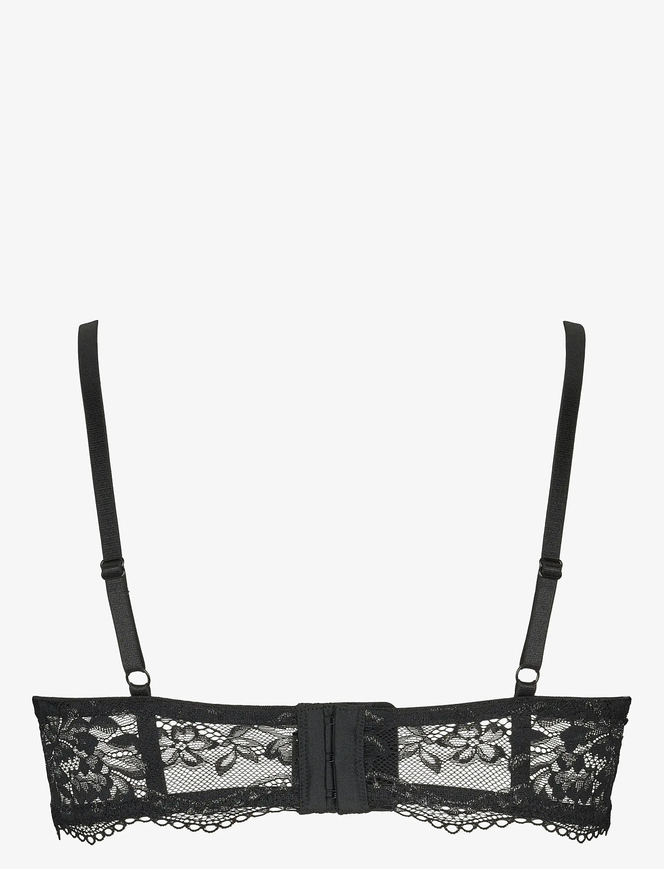 Missya - Tanya bra fill lurex - plunge bhs - black w silver lurex - 2