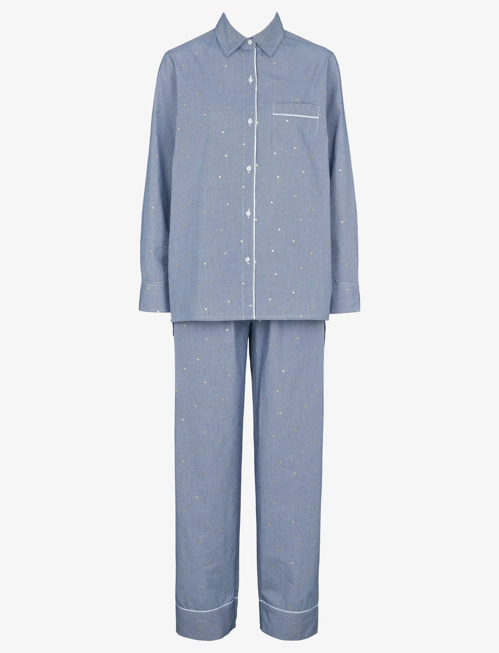 Missya - Loui pyjamas - pyjamas - navy w print - 1