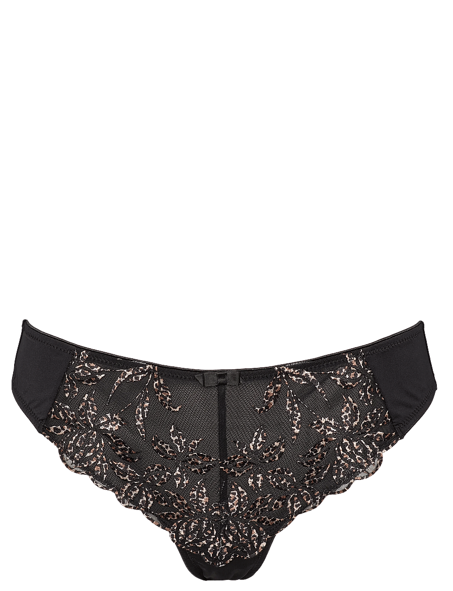 Missya - Callie brazilian - brasiilia lõinega aluspüksid - black leo - 1