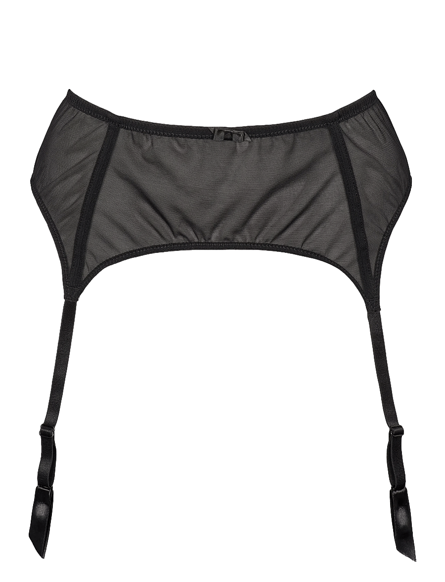 Missya - Ina suspender belt - sukahoidjad - black - 0