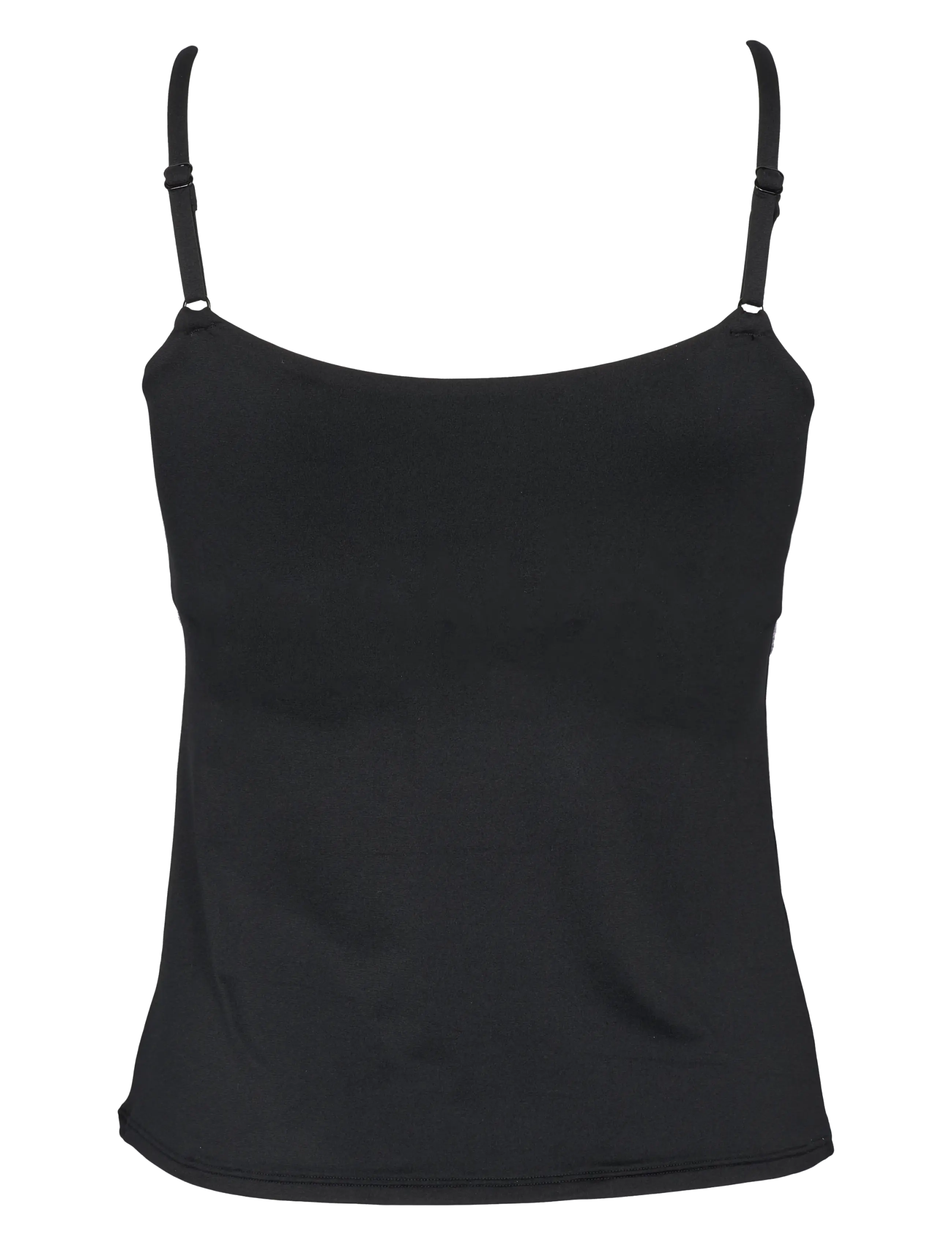 Missya - Soft feel 360 top w bra - tank-top-bhs - black - 2