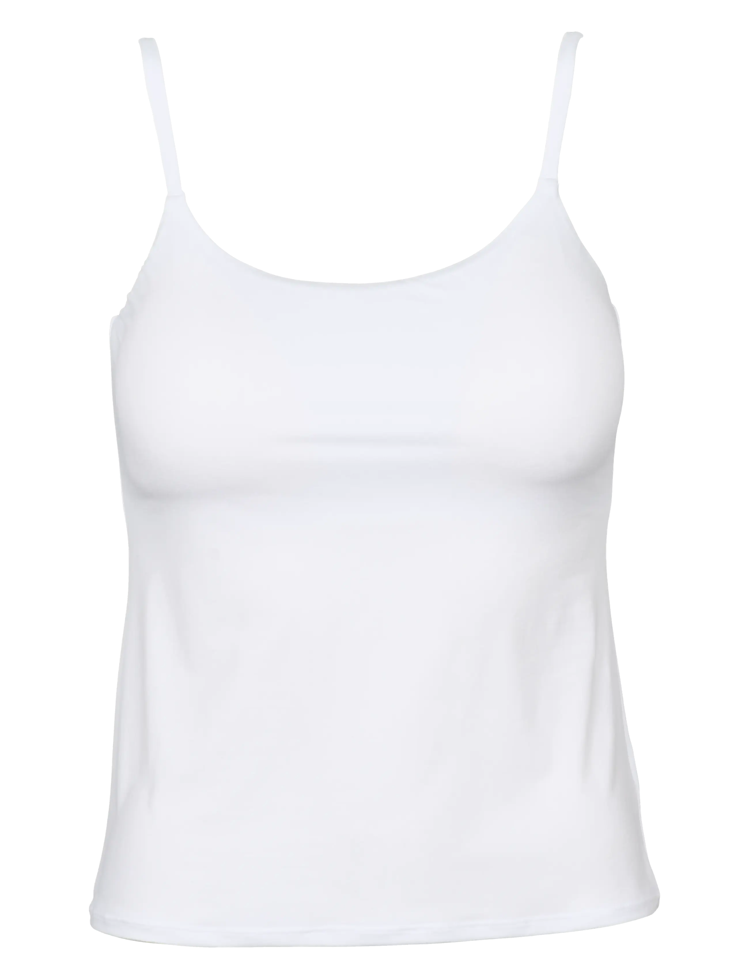 Missya Soft feel 360 top w bra - Missya - WHITE / white