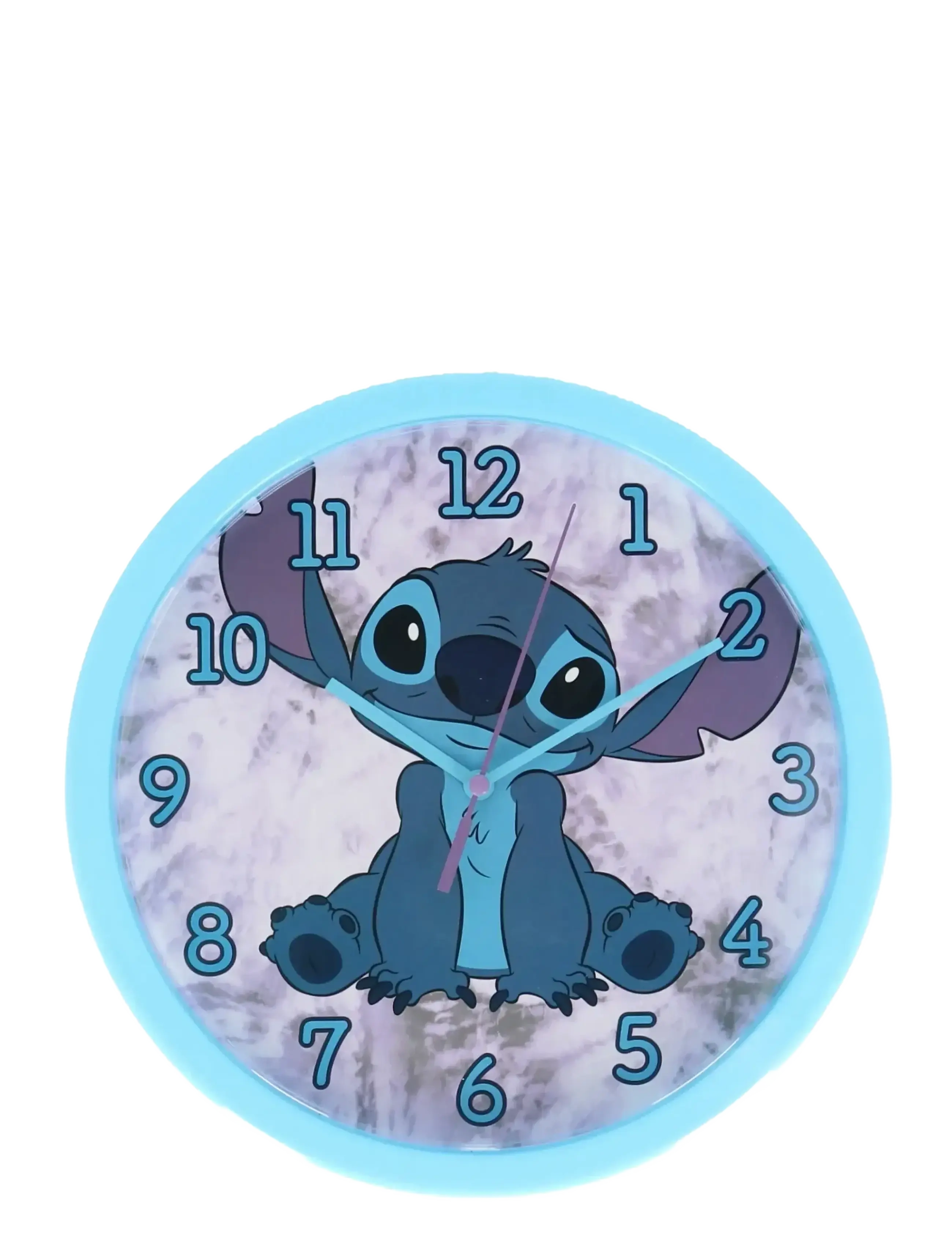 Lilo & Stitch Wall Clock, Clocks, Pink, Str: ONE SIZE