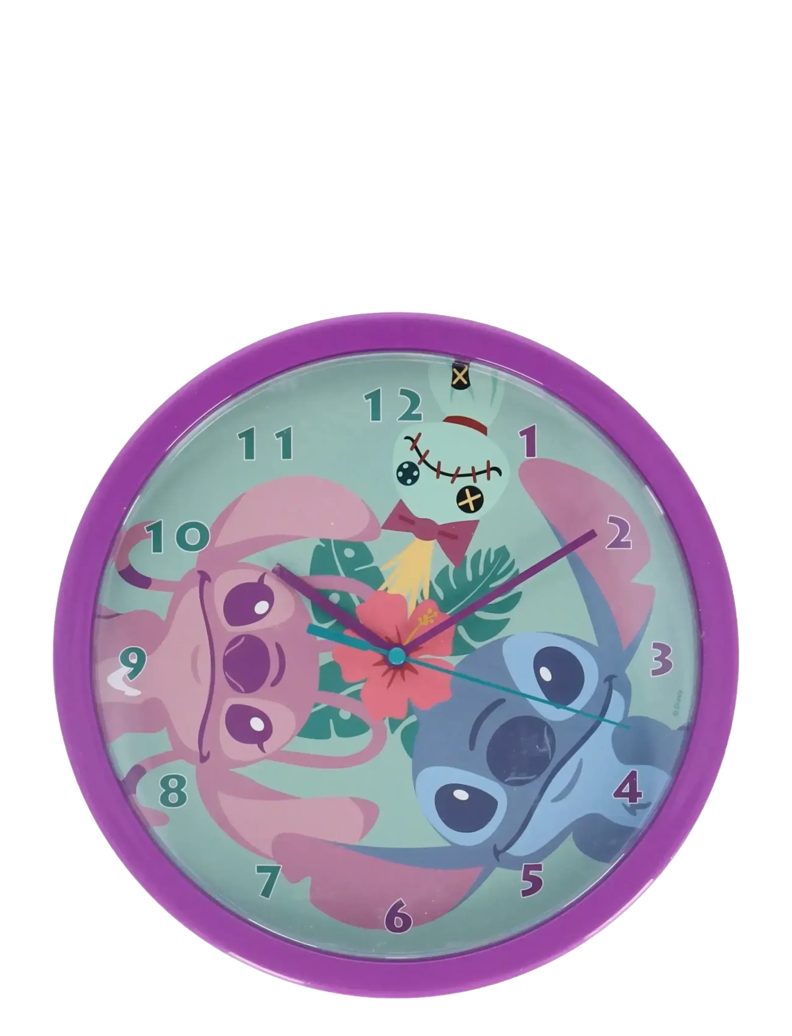 Lilo & Stitch Wall Clock, One Size, Kids Decor, Mehrfarbig/gemustert - Clocks, Kinder